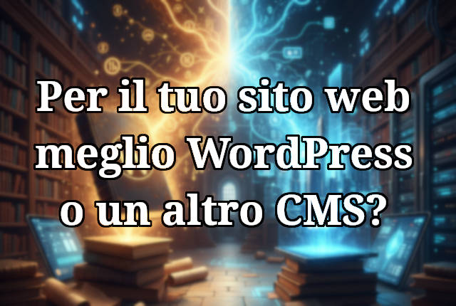 WordPress vs altri CMS: scopri quale scegliere