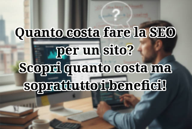 Quanto costa fare la SEO per un sito web?